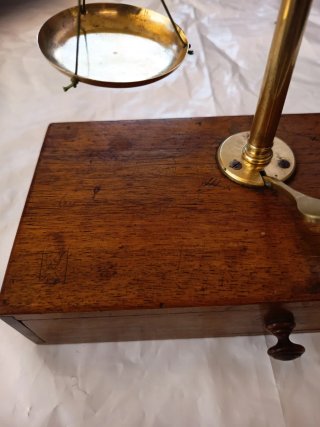 Balanza de precisión desmontable 1823/1837