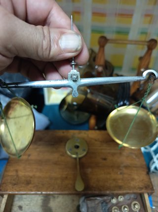 Balanza de precisión con pesas desmontable Sxix