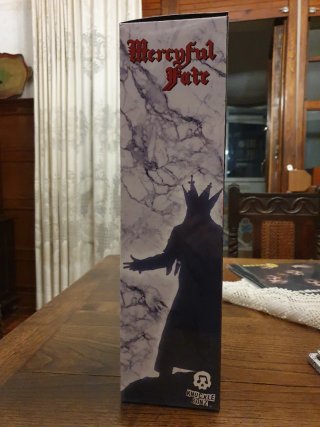 Scatola vuota con figura di King Diamond di Mercyful Fate