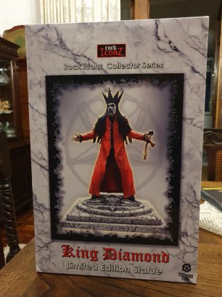 Scatola vuota con figura di King Diamond di Mercyful Fate