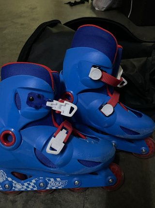 Patines ajustables 34-36 protectores bolsa casco