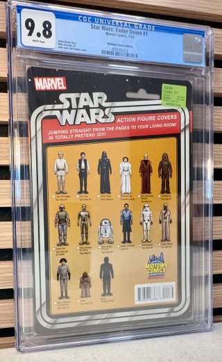 Comic gradeado CGC 9.8 - Star Wars: Vader Down #1