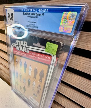 Comic gradeado CGC 9.8 - Star Wars: Vader Down #1