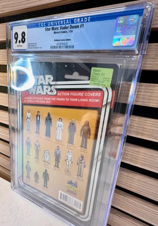Comic gradeado CGC 9.8 - Star Wars: Vader Down #1