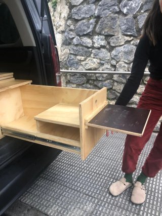 Mueble Camper Peugeot Rifter, Berlingo y similares