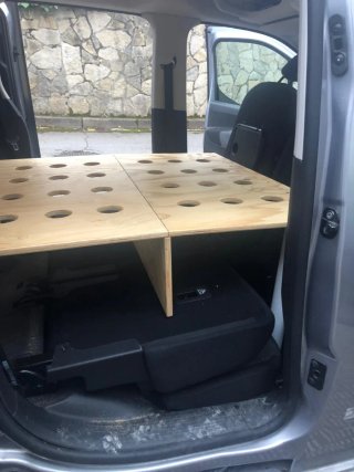 Mueble Camper Peugeot Rifter, Berlingo y similares