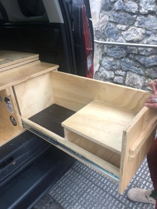 Mueble Camper Peugeot Rifter, Berlingo y similares