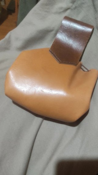 Arde Lucus Bolso Artesanal Cuero Marrón