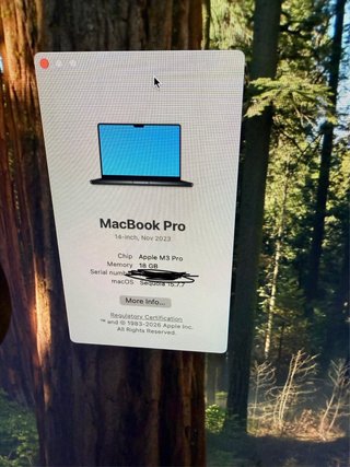 MacBook Pro 14 M3 18GB Nov 2023