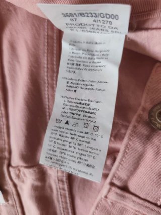 Pantaloni donna rosa Almanegra