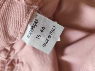 Pantaloni donna rosa Almanegra
