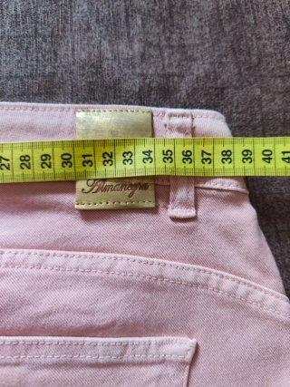 Pantaloni donna rosa Almanegra