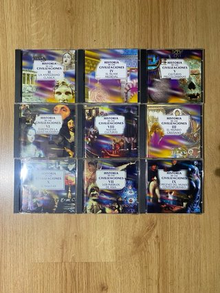 Colección 59 DVDs Arte, Historia, Ópera - NUEVOS -