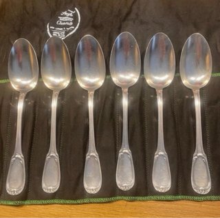 Set 7 forchette in metallo argentato