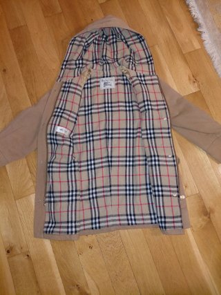 Chaqueta Burberry Lana Virgen Beige