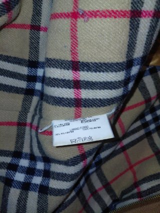 Chaqueta Burberry Lana Virgen Beige