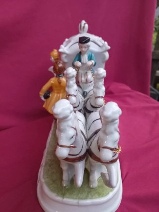 Carroza cerámica 32cm