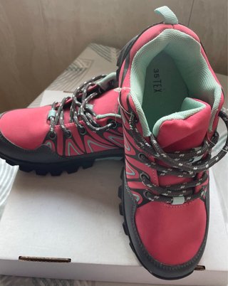 Zapatillas trekking niña t 35