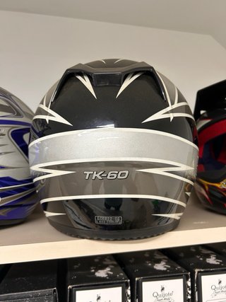 Casco de moto TAKACHI negro