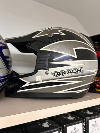 Casco de moto TAKACHI negro