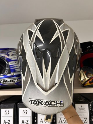 Casco de moto TAKACHI negro