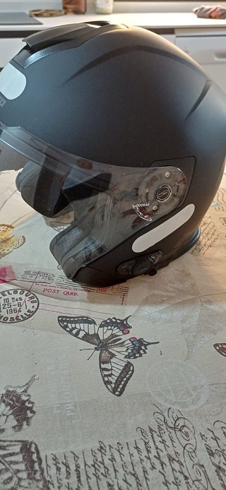 Casco Jet Bogotto Negro Mate