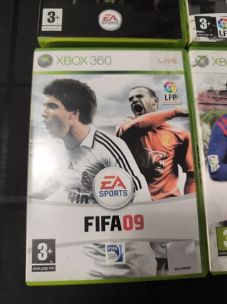 Xbox 360 FIFA 08, 09, 12 y Euro 2008