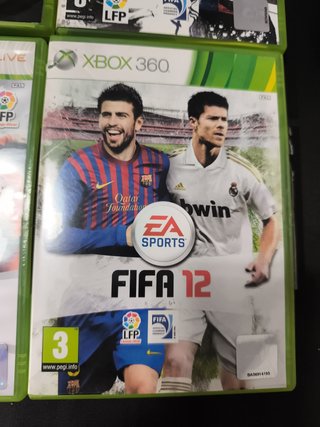 Xbox 360 FIFA 08, 09, 12 y Euro 2008