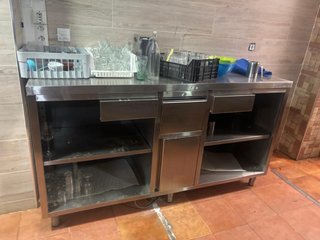 Mueble Acero Inoxidable Hostelería