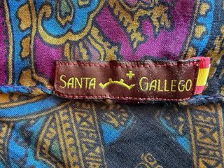 Pashmina caballero viscosa cachemir paisley grande