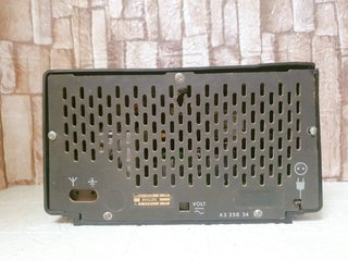 Radio antigua válvulas baquelita Vintage época