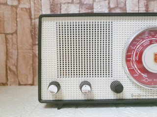 Radio antigua válvulas baquelita Vintage época