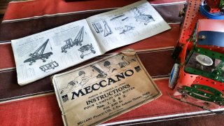 Juguete Meccano Antiguo Grúa Camión