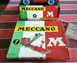 Juguete Meccano Antiguo Grúa Camión