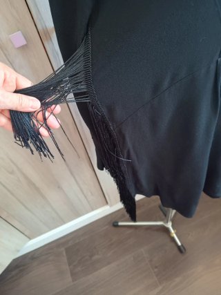 Camisa Zara Talla XS con flecos