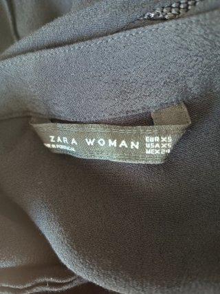 Camisa Zara Talla XS con flecos