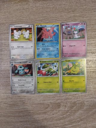 Lote 41 Cartas Pokémon