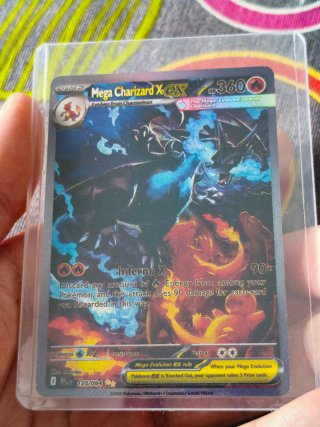 Carta Pokémon Mega Charizard X EX 125/094