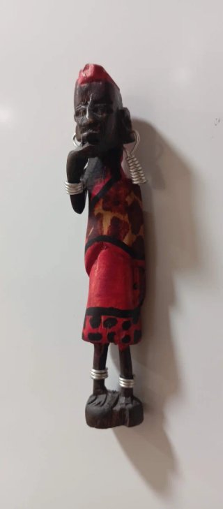 Imán Nevera Senegal Figura Mujer