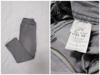 Set pantaloni misti donna t. XL-XXL italiana.