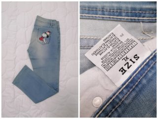 Set pantaloni misti donna t. XL-XXL italiana.