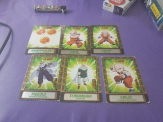Lote Cartas Dragon Ball Z Panini