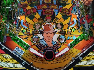 Pinball Indiana Jones y Attack From Mars