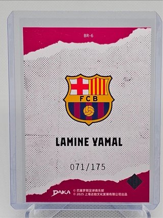 Lamine Yamal /175 FC Barcelona Daka 2025