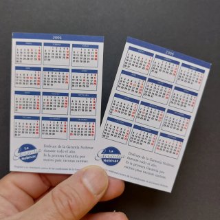 Colección NUEVA calendarios antiguos. Perros