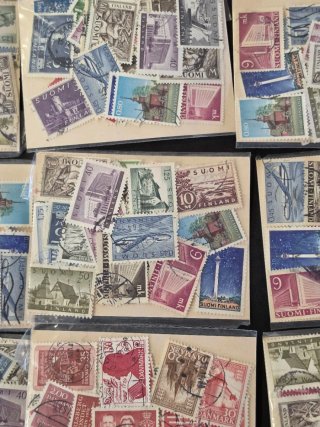 Colección 1000 sellos Finlandia