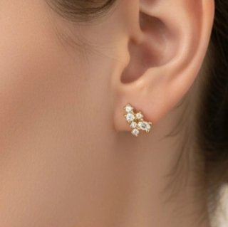 Pendientes Brooklyn Acero