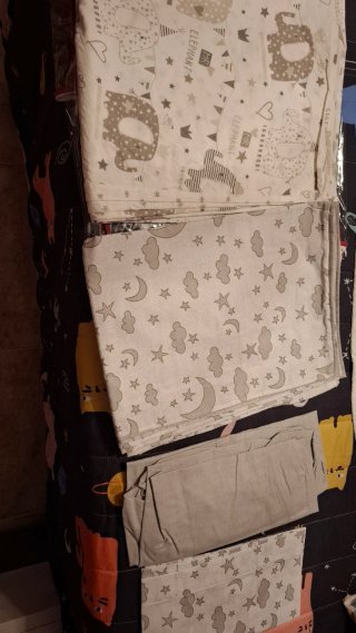 Ropa para cuna de 70cm