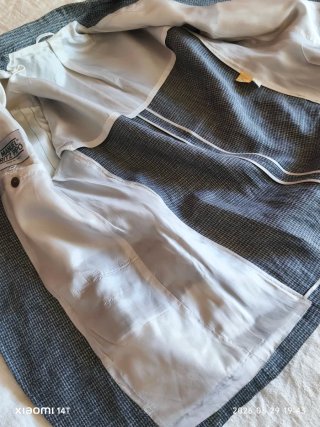 Giacca Vintage Manuel Ritz Pipò 100% Lino