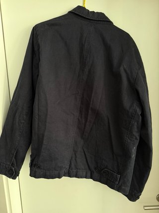 Chaqueta Burberry Harrington Años 80 Negra